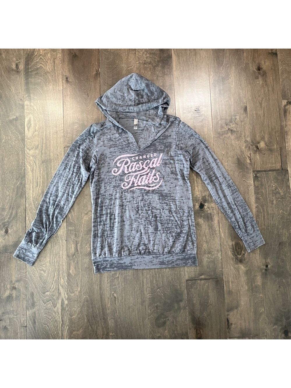 RASCAL FLATS Gray and Pink Hoodie